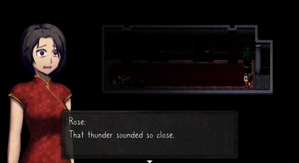 Cursed Mansion - Rose Qipao Costume screenshot 1