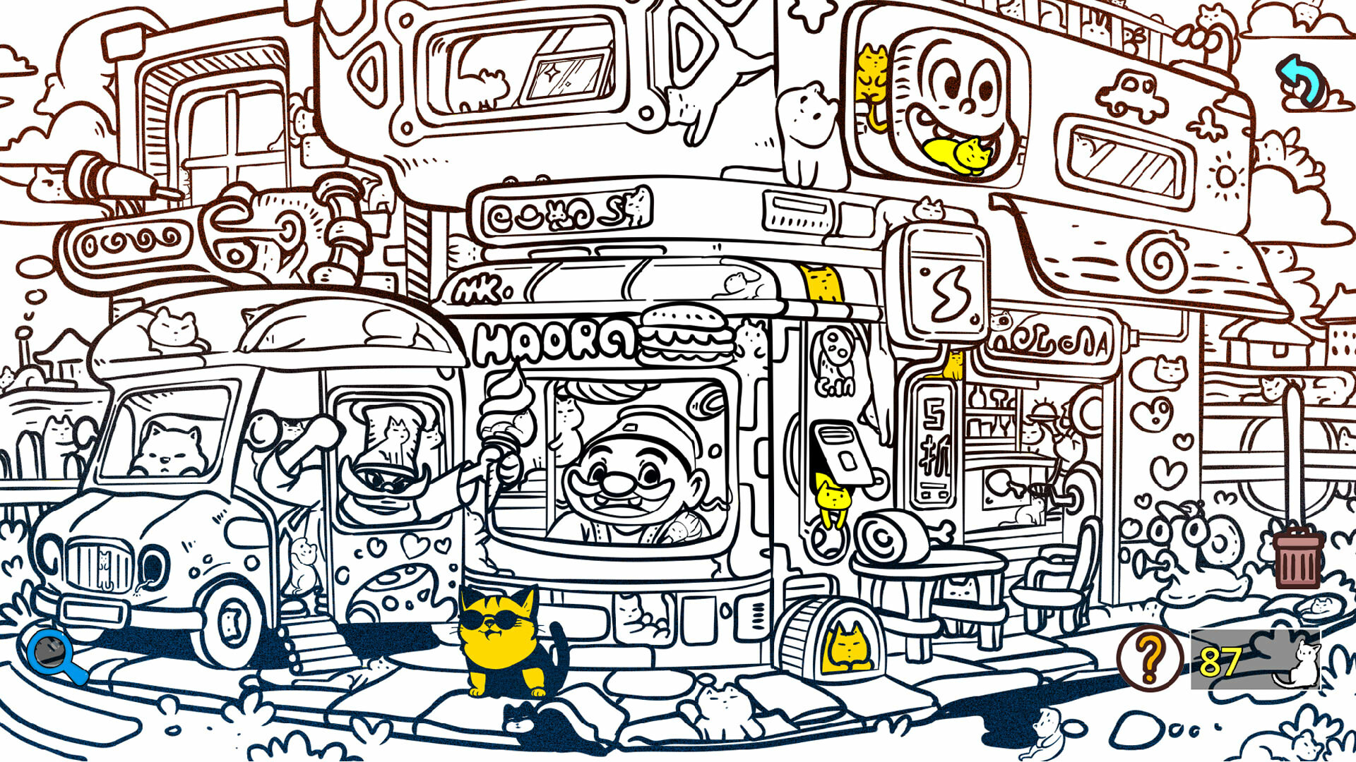 Find Cats2 吃货猫奇遇 screenshot #2