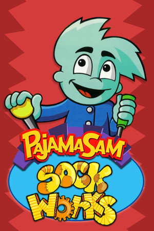 Pajama Sam's Sock Works cover art