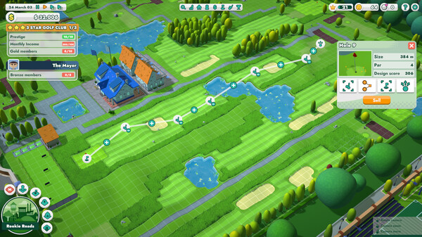 Under Par Golf Architect gameplay screenshot