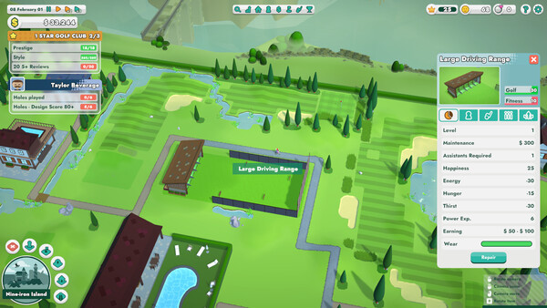 Under Par Golf Architect - Sim Manager