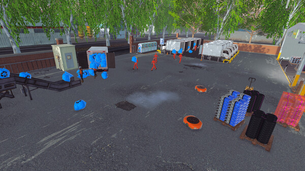 Recycling Center Simulator