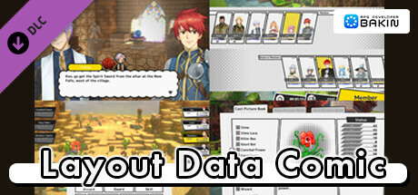 RPG Developer Bakin Layout Data Comic banner image