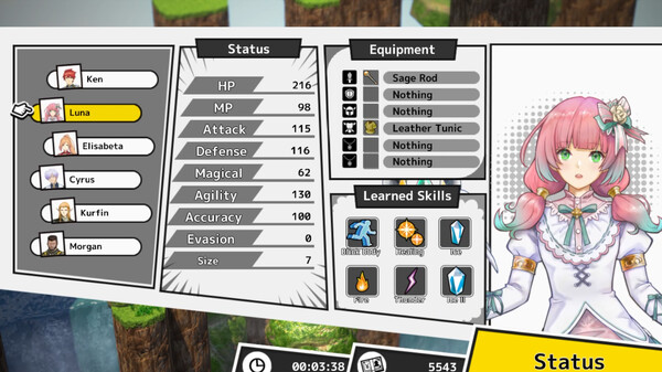 RPG Developer Bakin Layout Data Comic