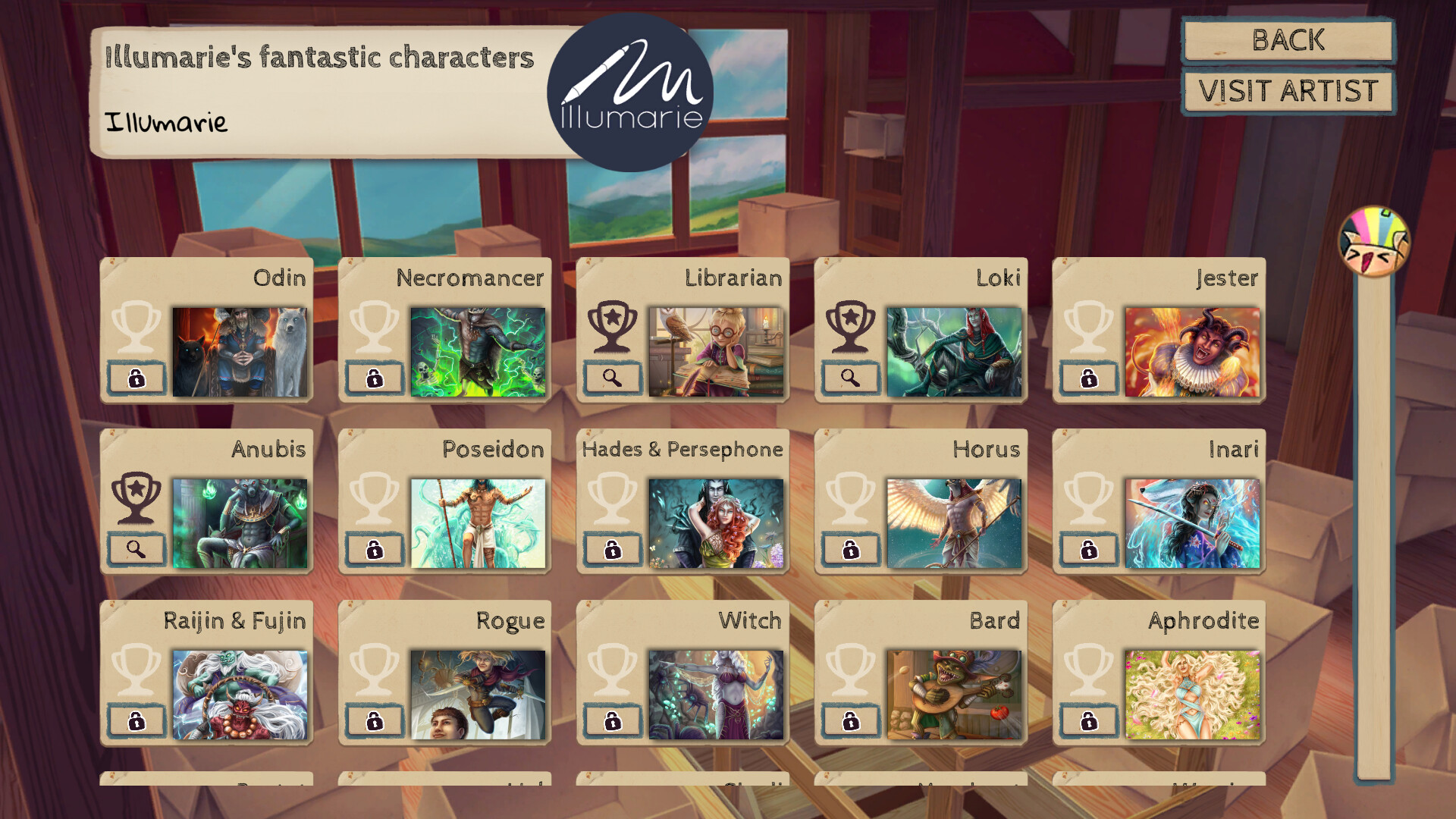 DACHstudio Puzzle Box - Illumarie's fantastic characters Featured Screenshot #1