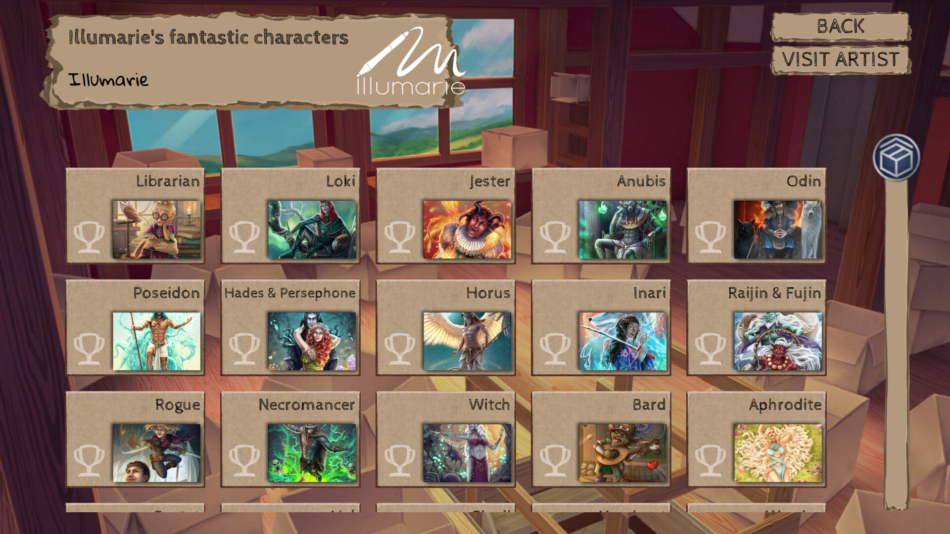 DACHstudio Puzzle Box - Illumarie's fantastic characters Featured Screenshot #1