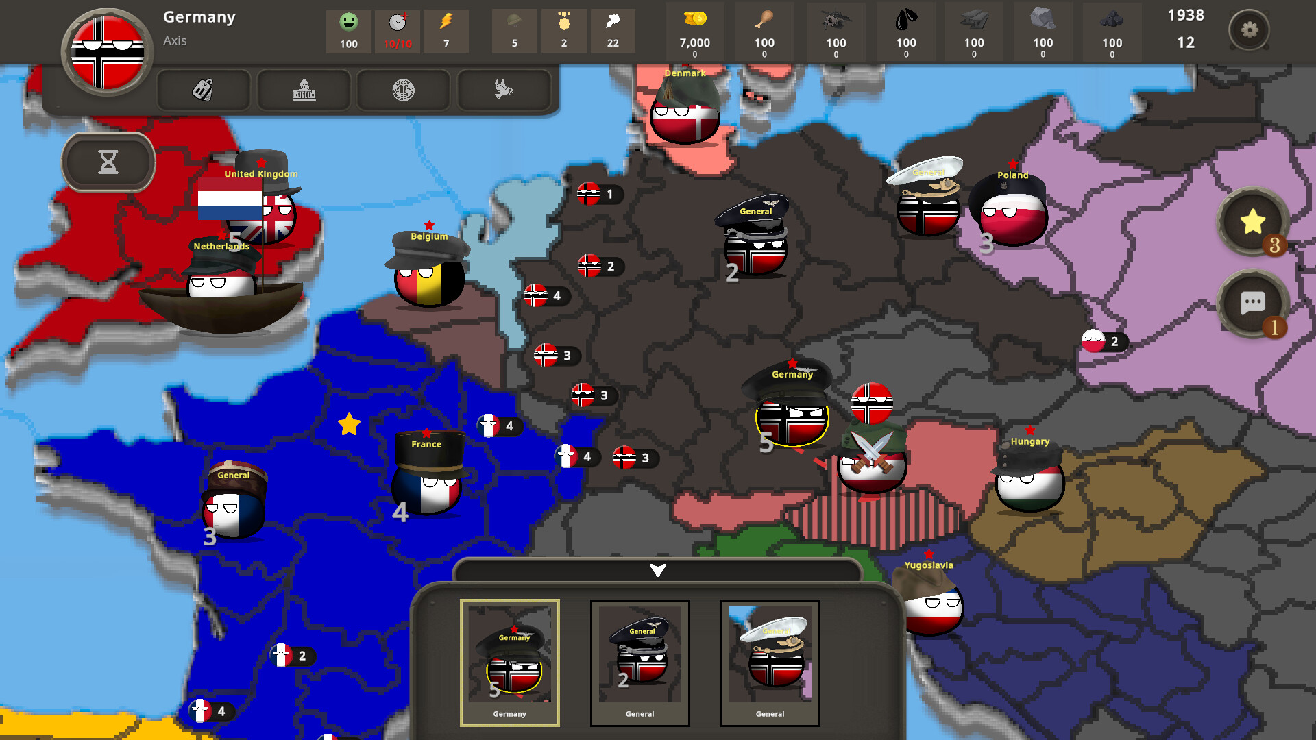 Countryball: World 1930 screenshot 1