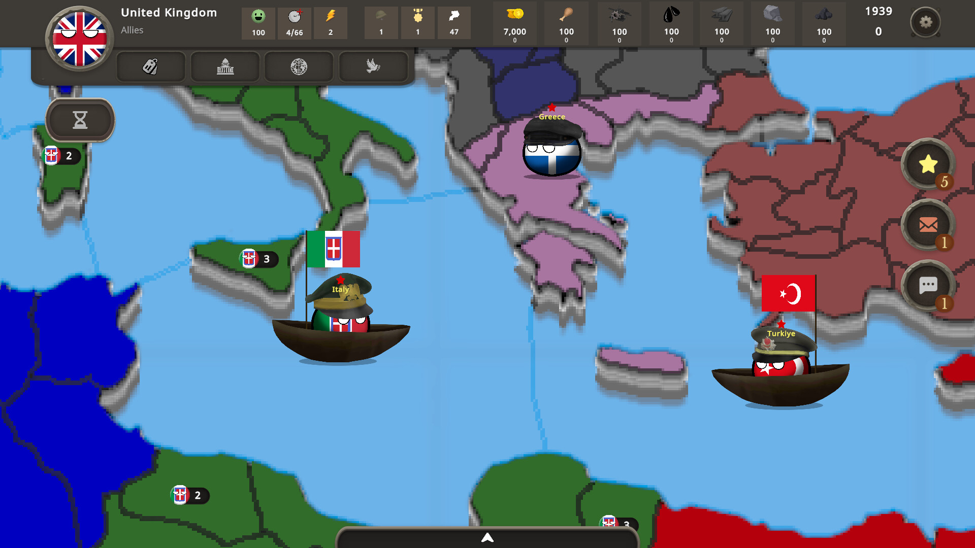Countryball: World 1930 screenshot 5