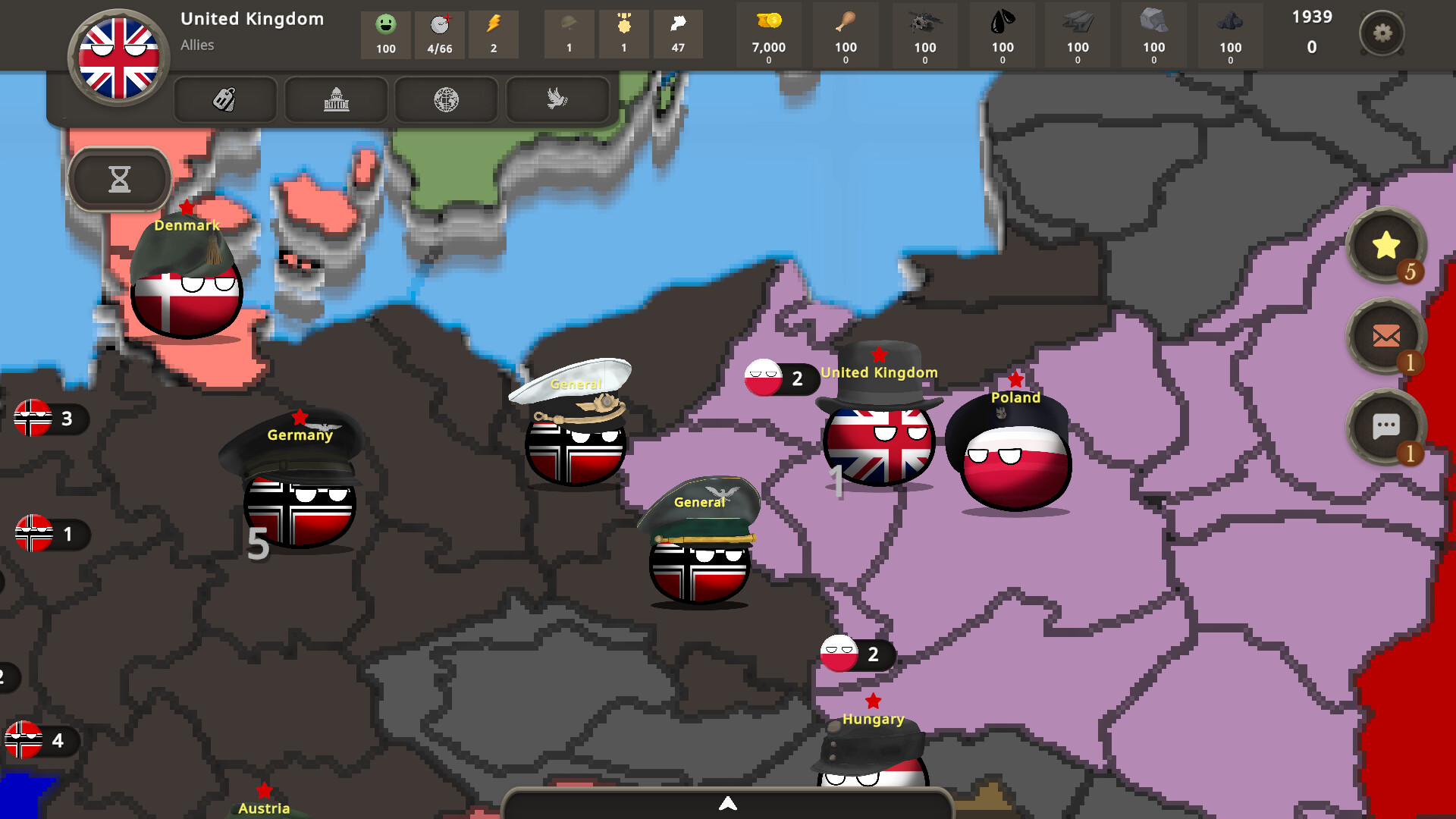 Countryball: World 1930 screenshot #11