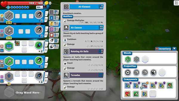 Wandness: WandCraft Survivor screenshot 3