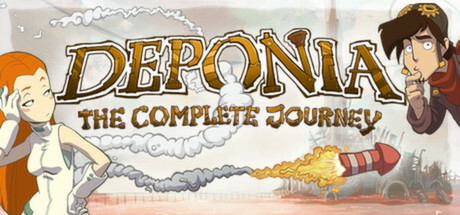 Steam header art for Deponia: The Complete Journey
