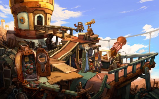 Screenshot z Deponia: The Complete Journey