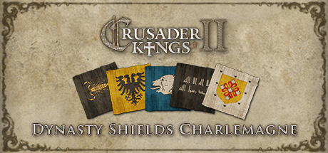 Crusader Kings II: Dynasty Shields Charlemagne banner image