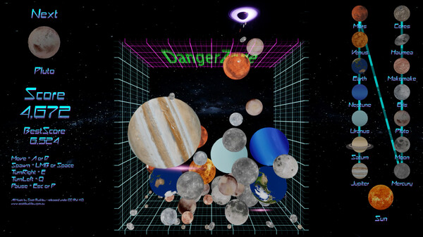 Screenshot z Planet Game