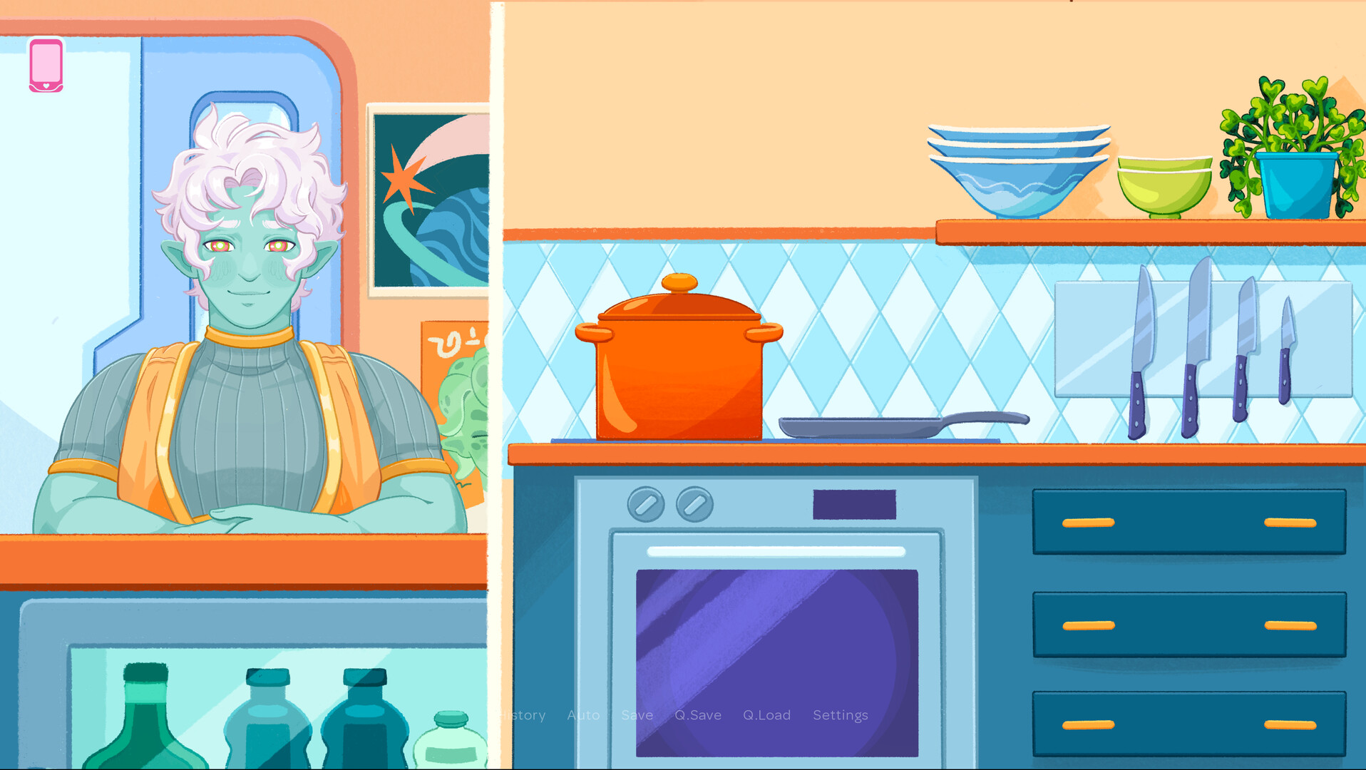 Love at The Milky Way Diner screenshot #1