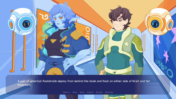 Love at The Milky Way Diner: Demo game for Linux 1