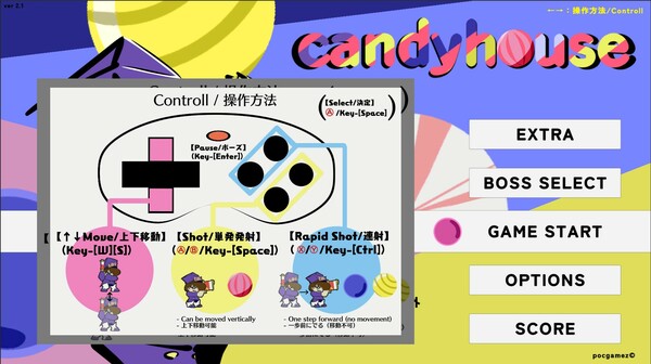 Скриншот из candyhouse