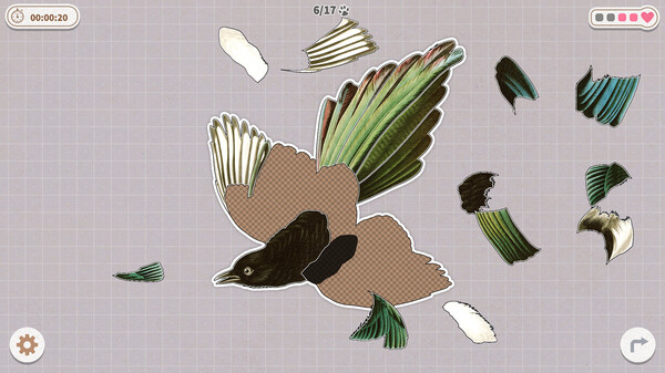 Скриншот 1 из игры Birds Huddled Together