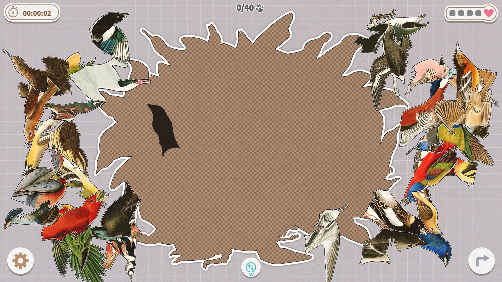 Birds Huddled Together screenshot #10