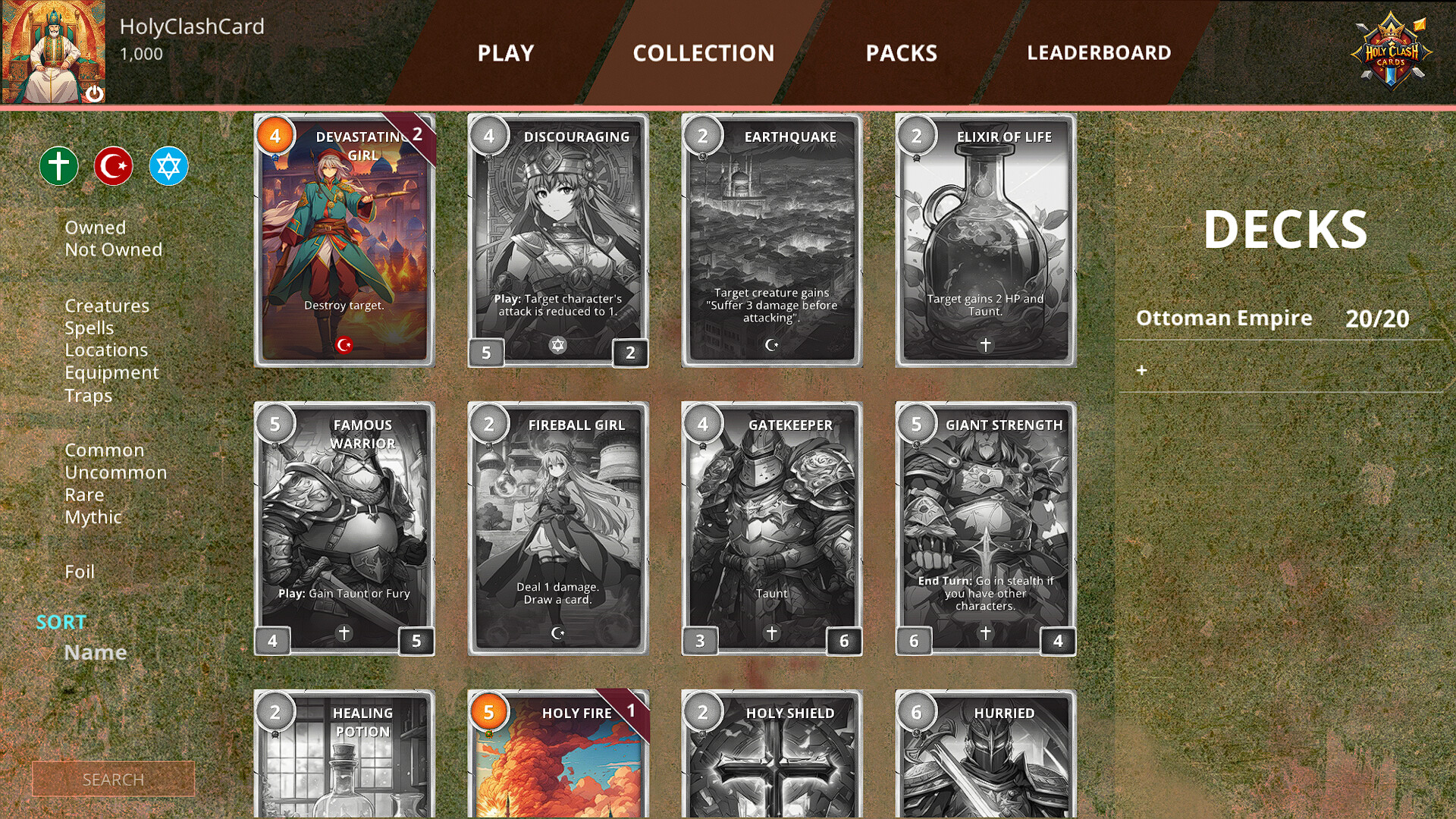 Holy Clash Cards - Expansion Pack Featured Screenshot #1