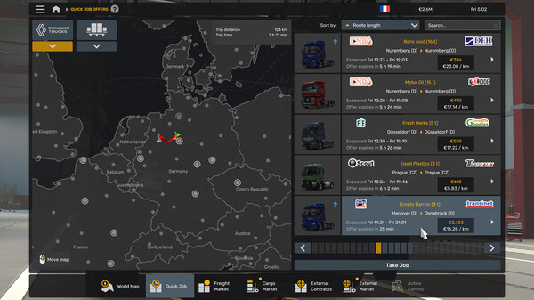 Euro Truck Simulator 2 - Renault Trucks E-Tech T — скриншот 8