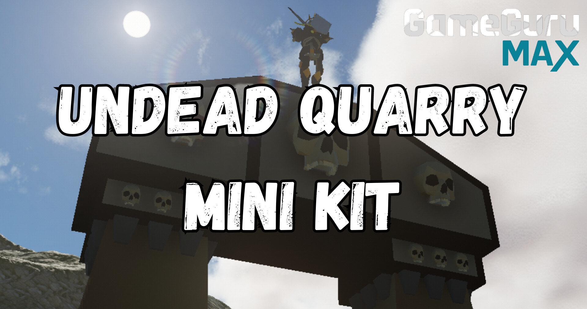 GameGuru MAX Low Poly Mini-Kit - Undead Quarry Featured Screenshot #1