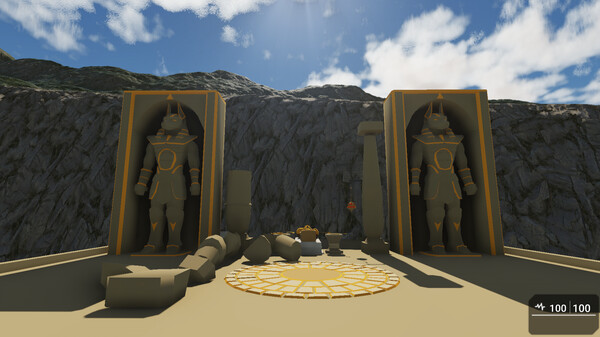 MAX Low Poly Desert Outpost