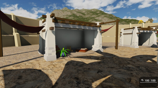 MAX Low Poly Desert Outpost screenshot 7