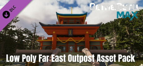 MAX Low Poly Far East Outpost