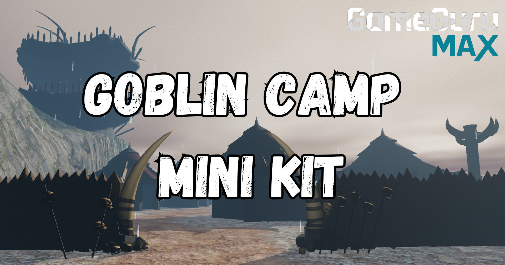 GameGuru MAX - Low Poly Mini Kit: Goblin Camp DLC gameplay screenshot 1