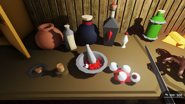 MAX Low Poly Arcanist's Laboratory