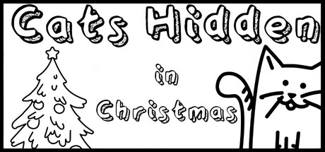 Cats Hidden in Christmas header banner