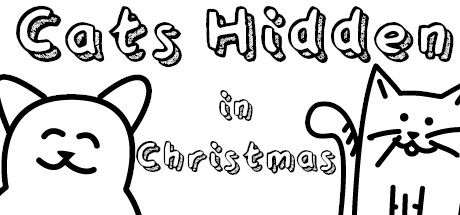 Cats Hidden in Christmas banner