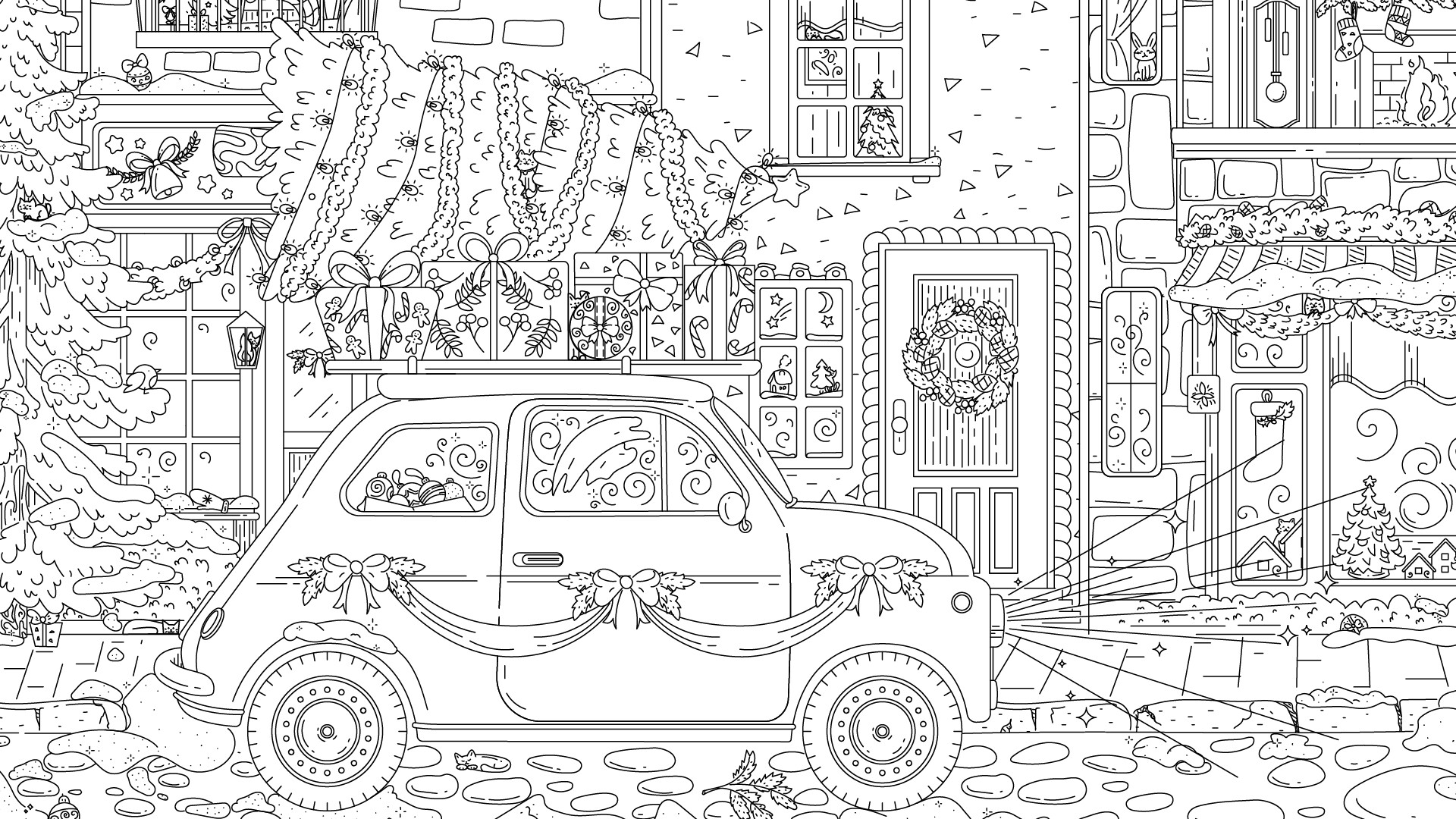 Travellin Cats in Christmas screenshot #4