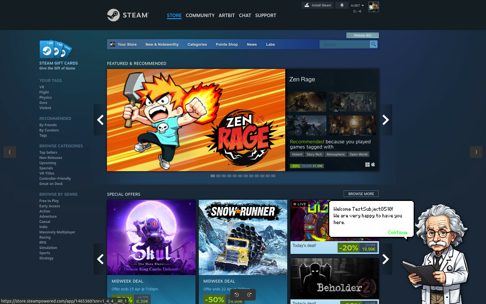 Zen Rage screenshot #4