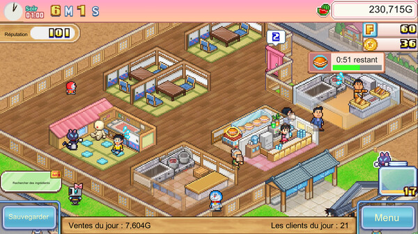 Capture d'écran 1 de Doraemon Dorayaki Shop Story