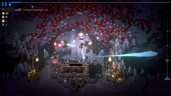 Screenshot of Monsters are Coming! Rock & Road