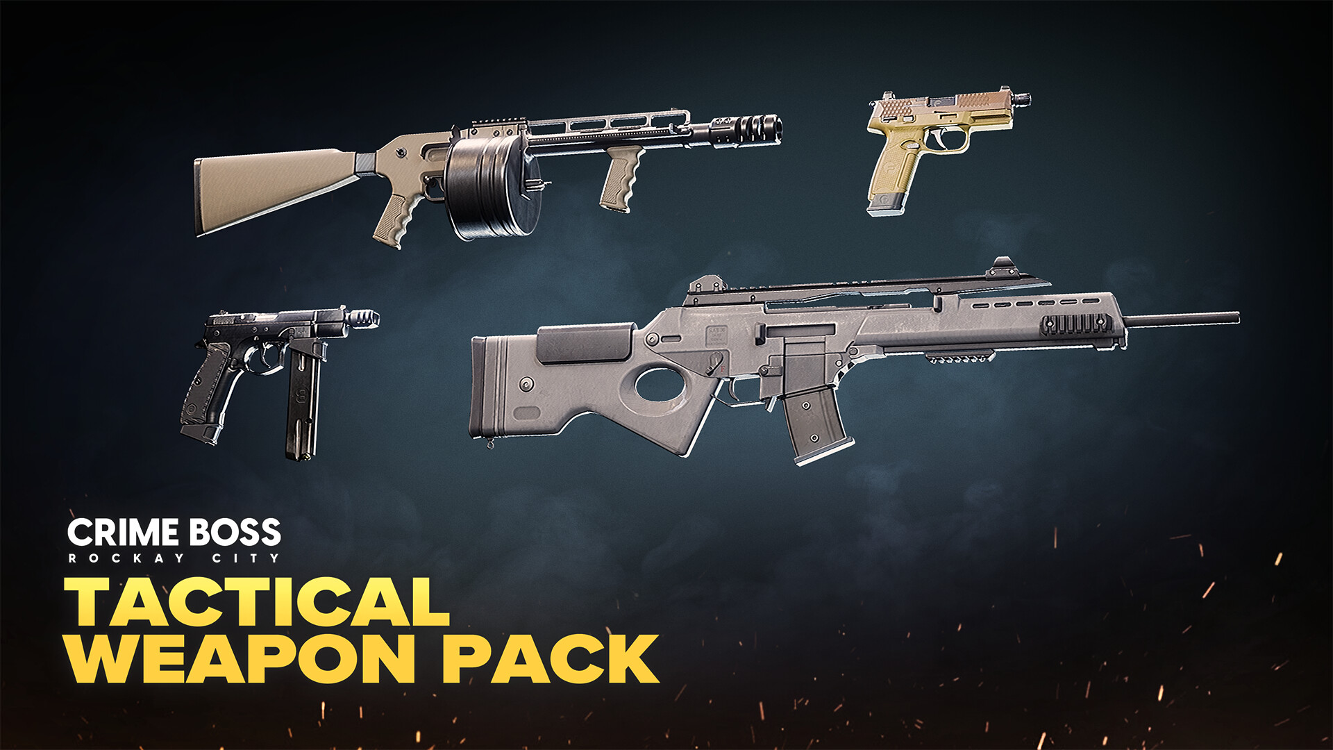 Crime Boss: Rockay City - Tactical Weapon Pack screenshot screenshot 1