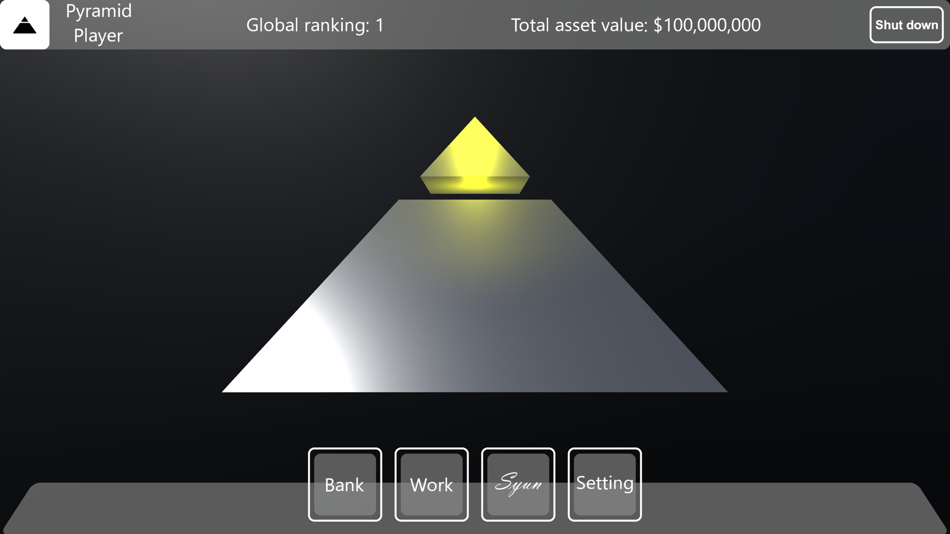 Pyramid Game screenshot #1