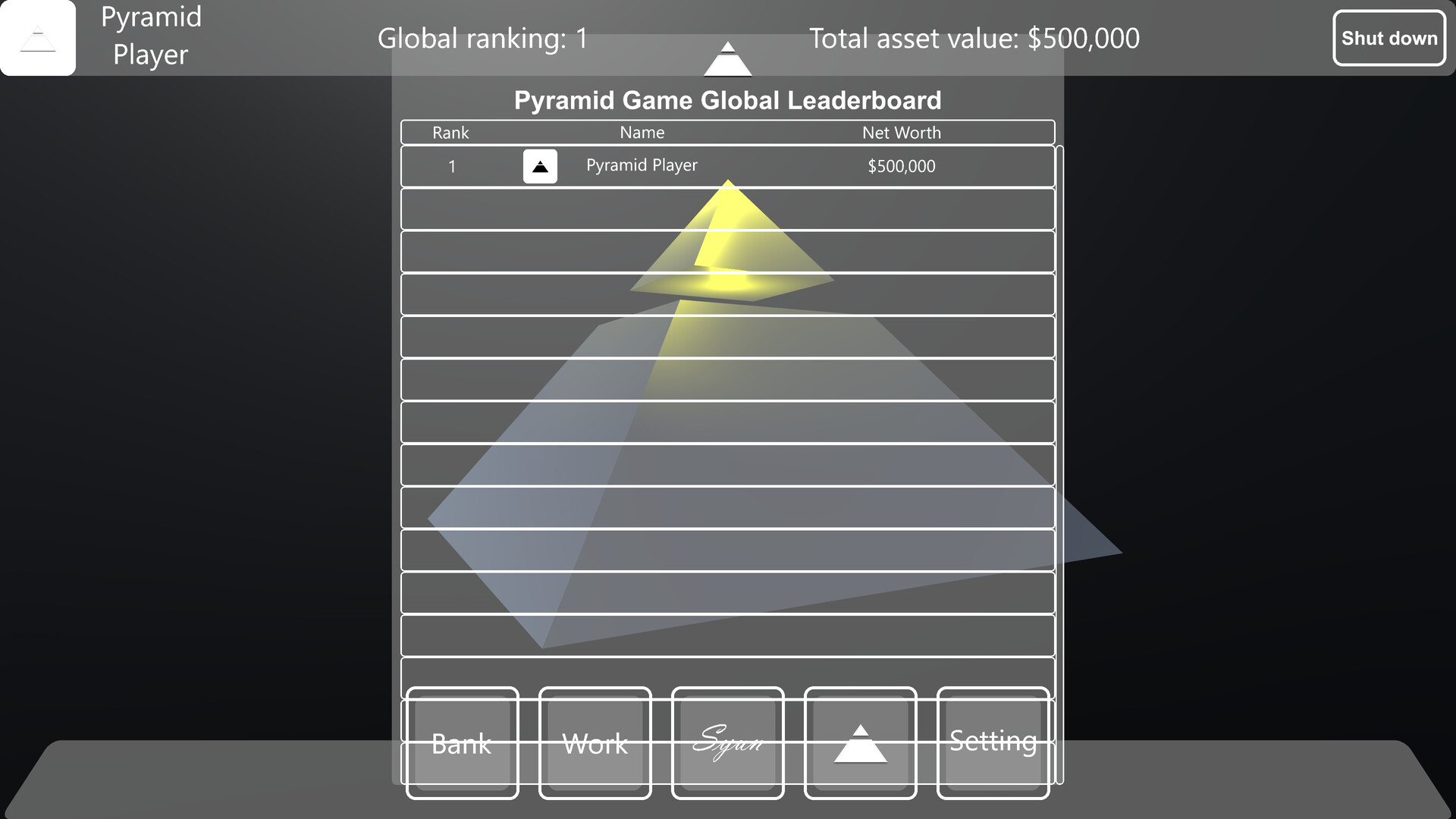 Pyramid Game screenshot 3