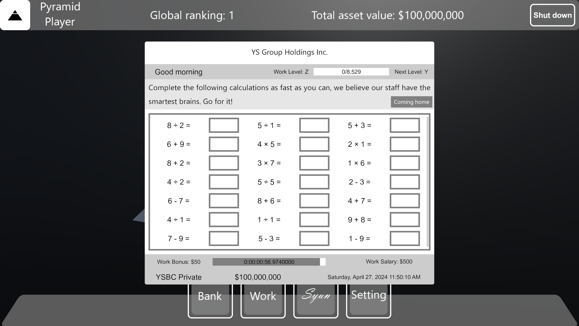 Pyramid Game screenshot 9