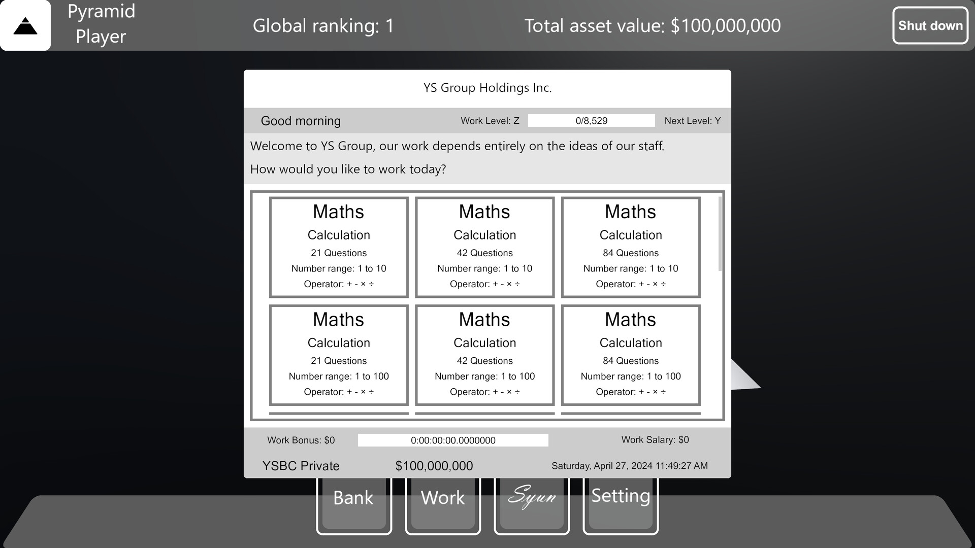 Pyramid Game screenshot #7