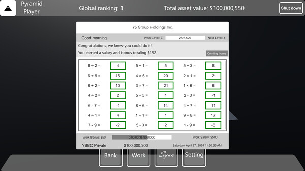 Pyramid Game screenshot 10