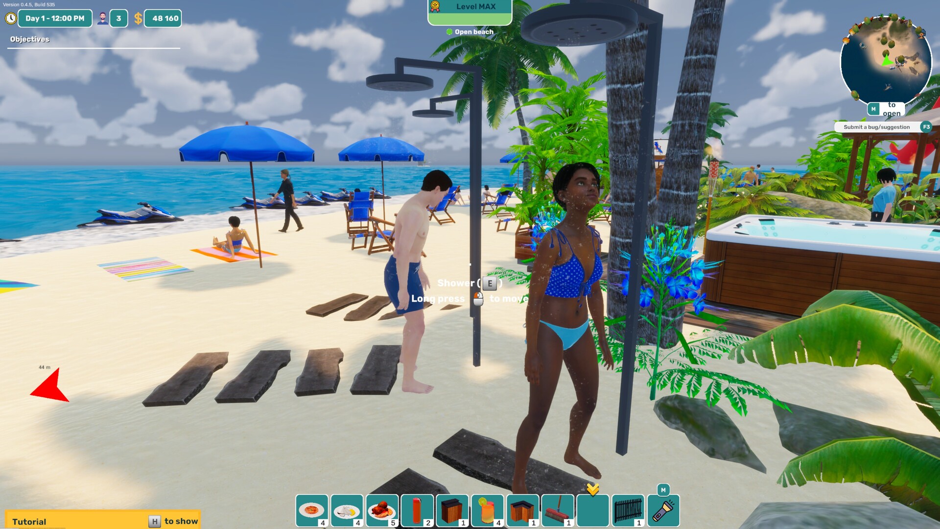 Tropical Resort Simulator (Paradise Beach Simulator) screenshot 15