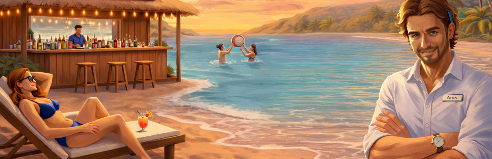 Tropical Resort Simulator