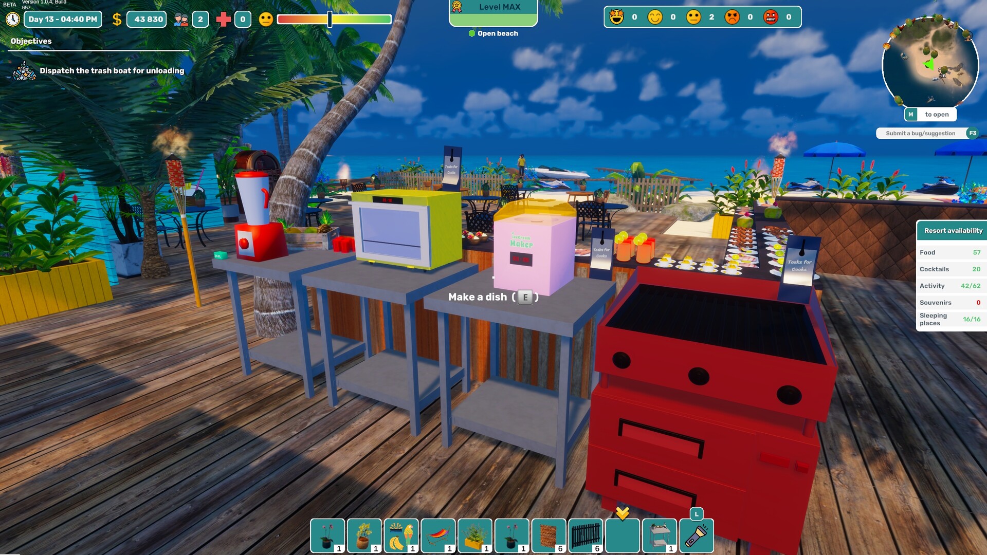 Tropical Resort Simulator (Paradise Beach Simulator) screenshot 7