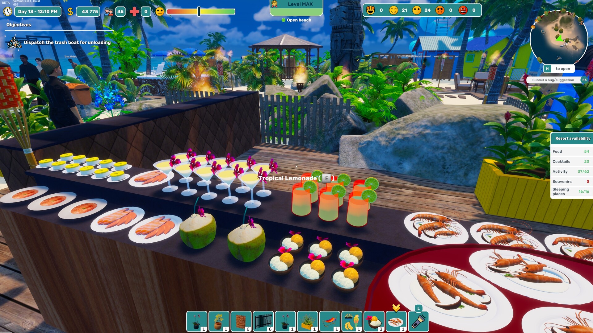 Tropical Resort Simulator (Paradise Beach Simulator) Featured Screenshot #1