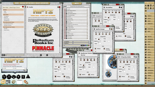 Fantasy Grounds - Savage Rifts(R): Ghost Roads Adventure