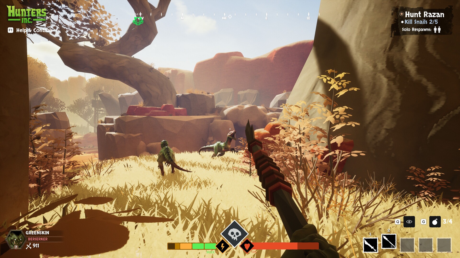 Hunters Inc screenshot