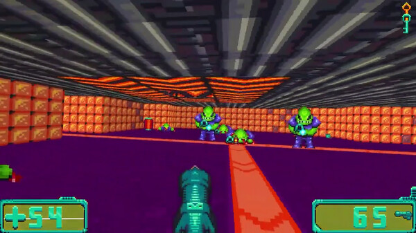 DOSMan: Space Aliens in Space! screenshot 6